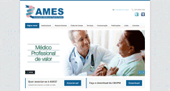 Desktop Screenshot of ames.org.br