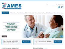 Tablet Screenshot of ames.org.br
