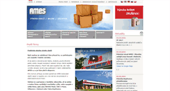 Desktop Screenshot of ames.cz