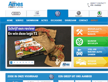 Tablet Screenshot of ames.nl