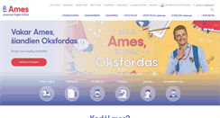 Desktop Screenshot of ames.lt