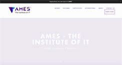 Desktop Screenshot of ames.ac.nz